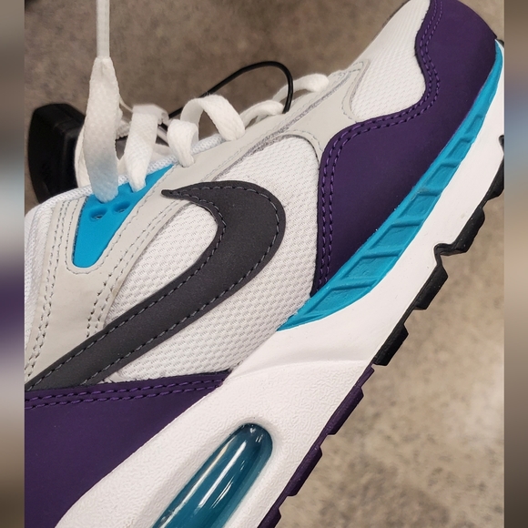 Nike Air Max Correlate Club Purple Turquoise Blue Size 7.5 - Picture 7 of 10